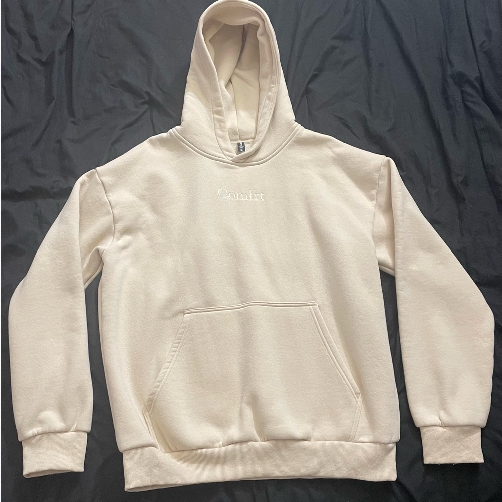 Cream Comfrt Hoodie